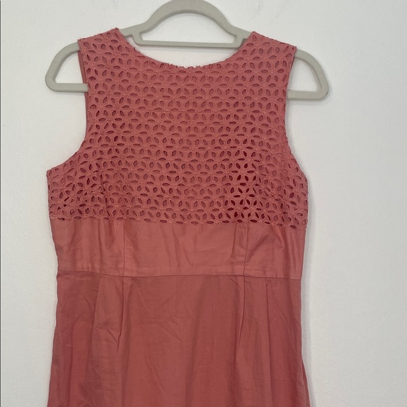 Chadwicks coral Pink Sleeveless Midi Dress Womens 10 - Picture 2 of 11